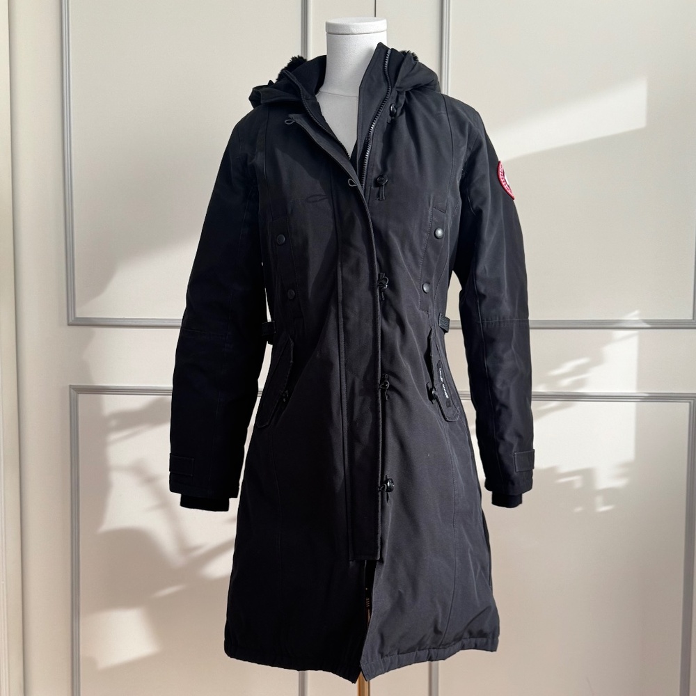 Canada Goose Kensington Down Coat - Black Size S